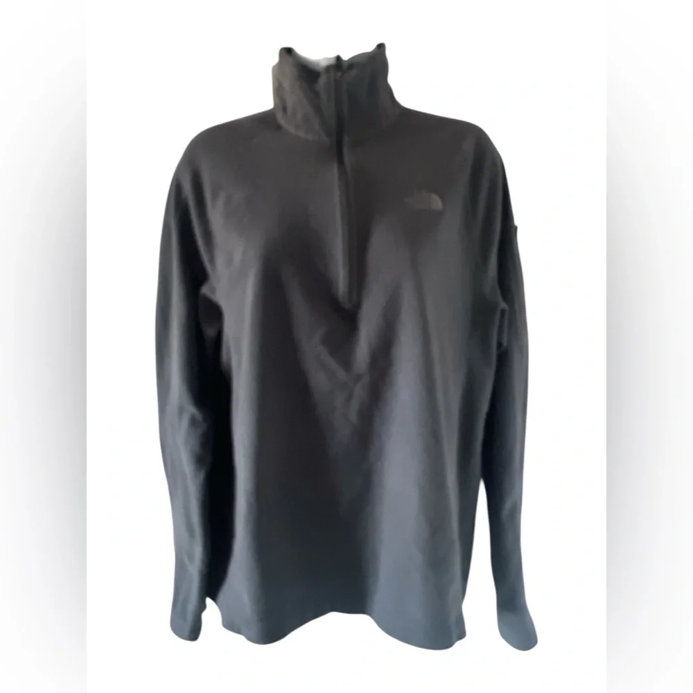 The North Face Men's Black Zip-Up Sweater.Sz/M